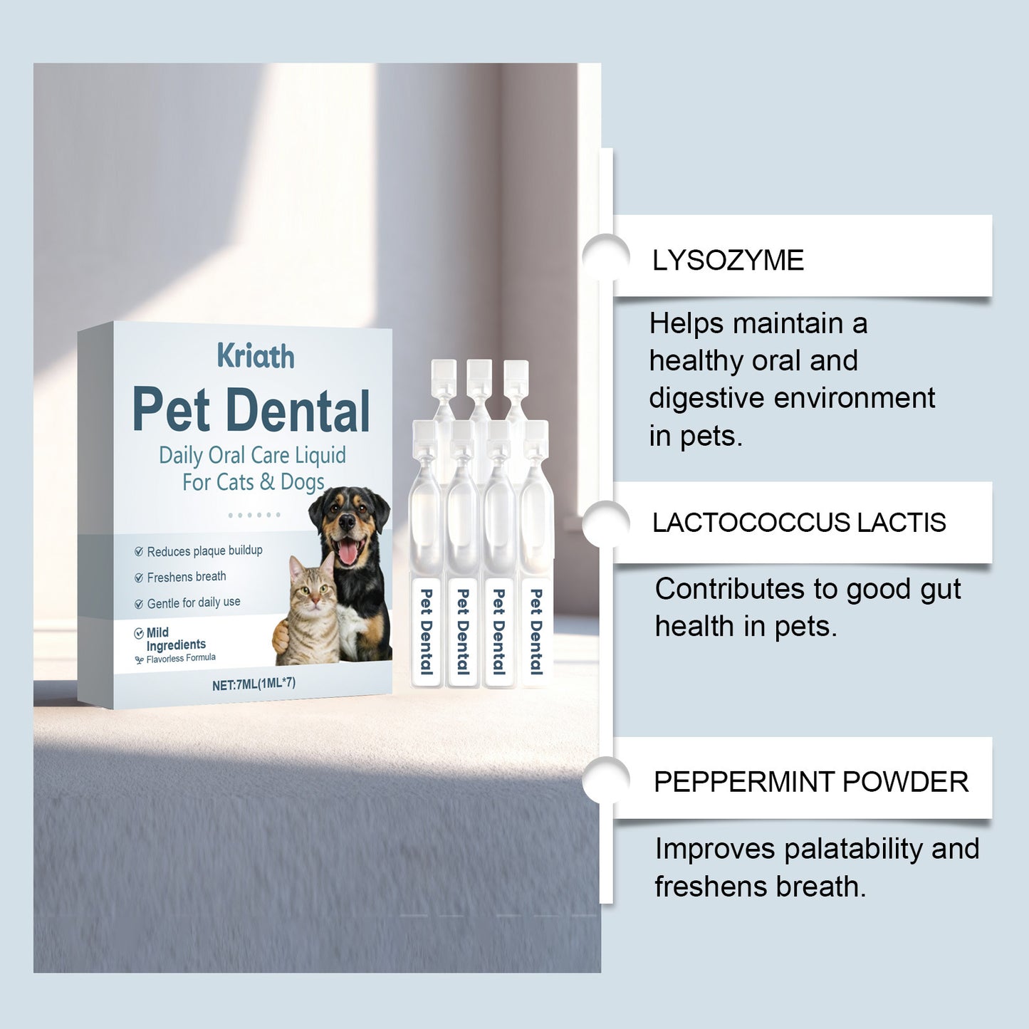 Pet Oral Care Solution for Fresh Breath & Clean Teeth