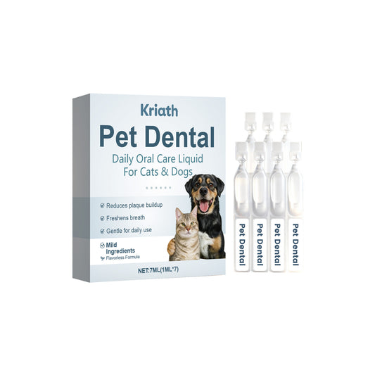 Pet Oral Care Solution for Fresh Breath & Clean Teeth