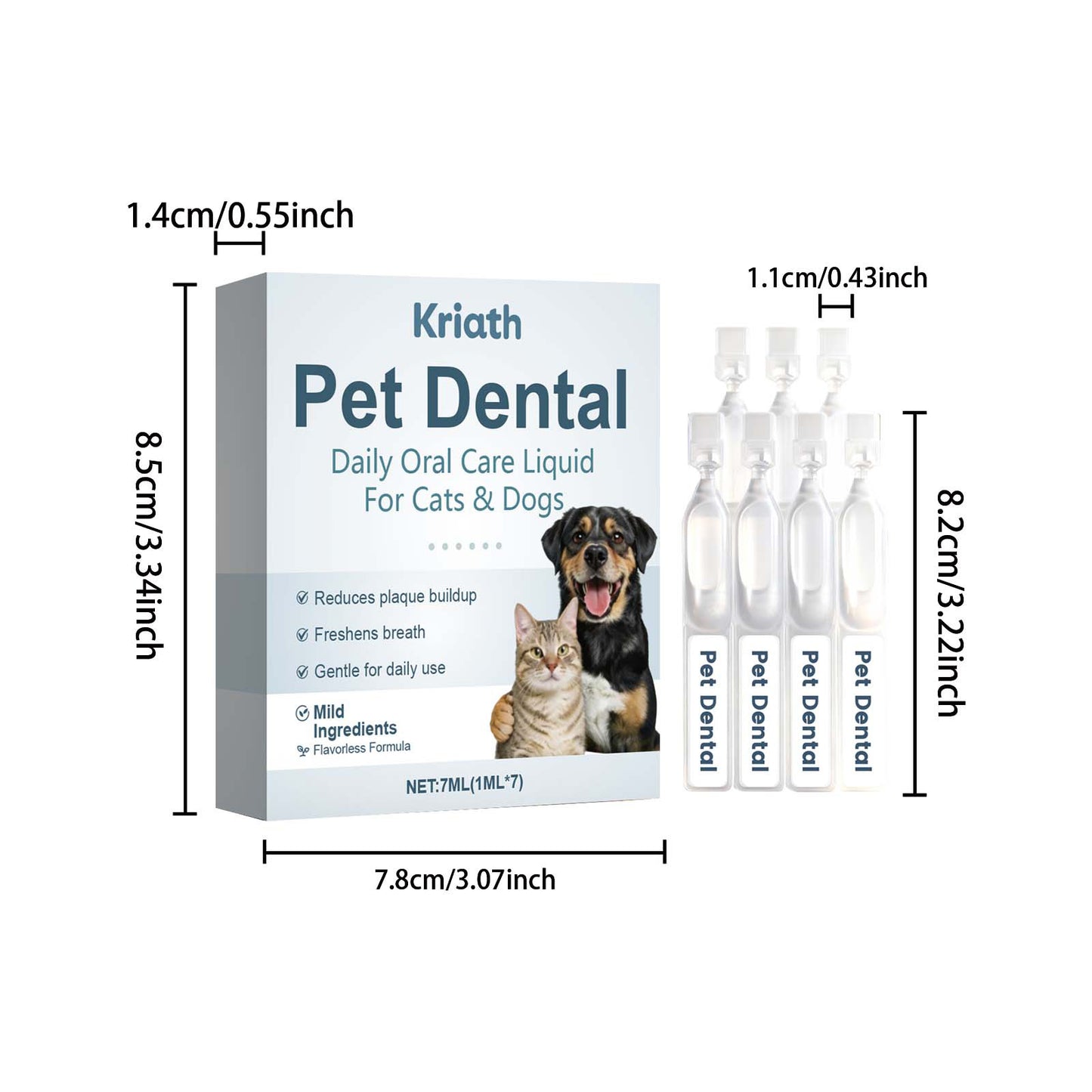 Pet Oral Care Solution for Fresh Breath & Clean Teeth